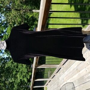 Velveteen shift dress